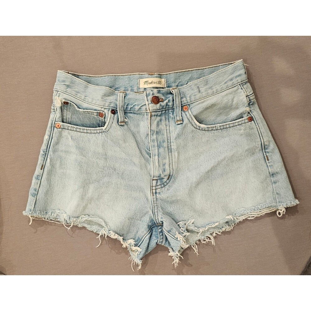 Madewell Relaxed Denim Shorts 25